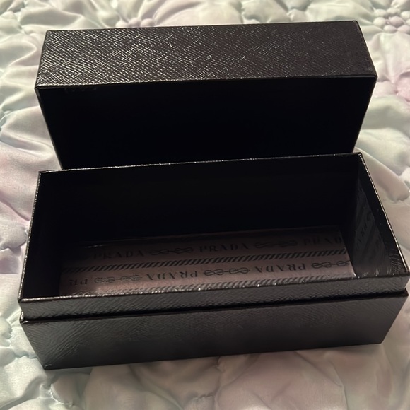 Prada sunglasses/eyeglasses hard case and a box main image 5